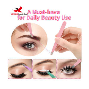 Lot de 6 pinces à épiler de précision FENGFLY à prix réduit pour femmes, avec ciseaux à sourcils - Product Image 5