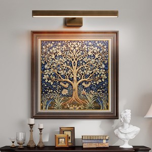 Huiju <b>Lighting</b> <b>Wall</b> Lamp Bronze Copper LED <b>Wall</b> Mounted For Artwork Gallery <b>Lighting</b> - Product Image 2