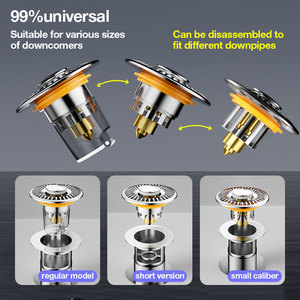 עיצוב מודרני, הליבה ניקוז אוניברסלי נגד ריח ו דוחה חרקים כיסוי צינור ביוב - Product Image 5