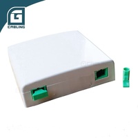 Gcabling FTTH BTO BPE BPEO Boîtier de terminaison mural pour fibre optique, Boîtier de dérivation, Boîtier de raccordement, Boîtier de fusion, Boîtier optique, Boîtier MUFa