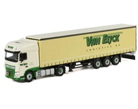 OEM 1 87 échelle moulé sous pression modèle de voiture camion logistique modèle remorque truckmodel