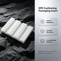 Insert en mousse EPE anti-collision à haute protection contre les chocs, doublure intérieure personnalisée, qualité industrielle, conforme RoHS, pour appareils électroménagers