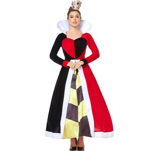 Nuevo Disfraz de Halloween de Reina de Póker con Vestido de Corazones para Mujer, Ideal para Fiestas y Actuaciones - Product Image 4