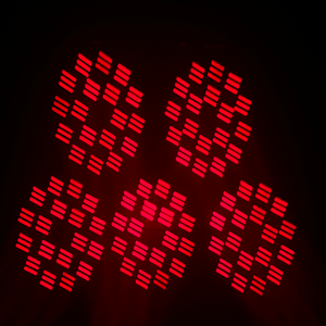 Luz Móvil de Cabeza con Prisma de 18 Facetas y Tira LED de 600W, 8 Gobos, 8 Colores, IP33, DMX512, de Hierro para Escenario, Fiesta, Boda, <span class=keywords><strong>DJ</strong></span>, KTV, Discoteca - Product Image 5