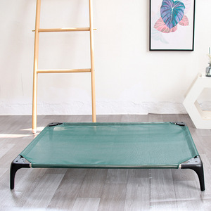 Lit surélevé pliable d'extérieur pour animaux de compagnie, lit trampoline pour <span class=keywords><strong>chien</strong></span>, chiot, chat, <span class=keywords><strong>hamac</strong></span> en maille robuste avec cadre renforcé - Product Image 3