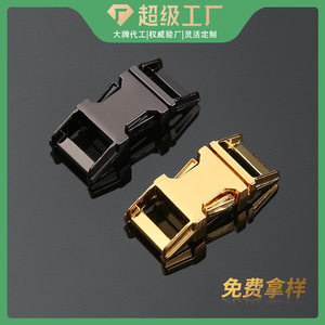 Gold Zinc Alloy Side Release Buckle For Bags Durable <b>Hardware</b> Accessory - Product Image 5