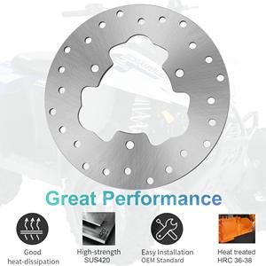 Nuevo Quad Bikes ATV/UTV 5245716/5253186 Rotor de disco de freno trasero para <span class=keywords><strong>Polaris</strong></span> Scrambler 500 Trail Blazer 250/330 Trail Boss 330 05-09 - Product Image 5