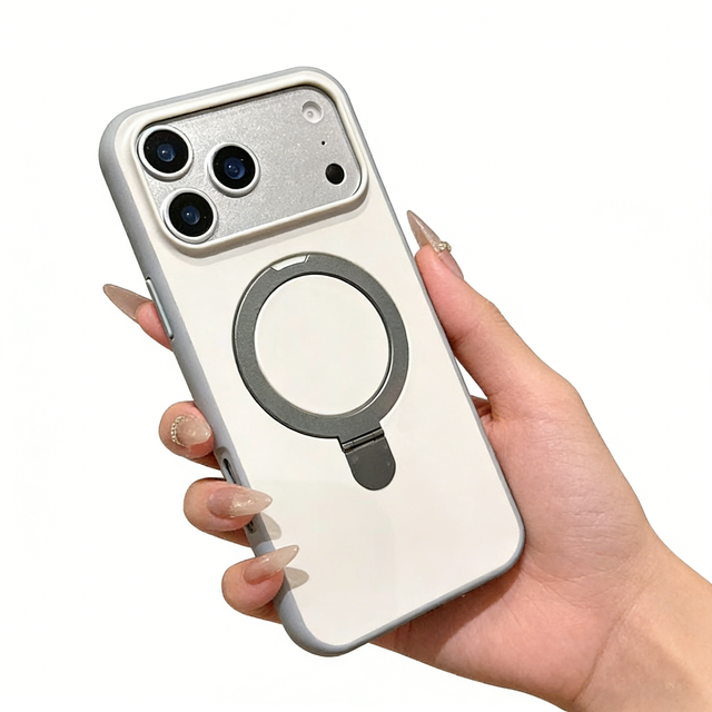 Kickstand Magnetic Anti-Collision Fully Encapsulated Phone Cases Suitable for Popular Models of Iphone and Samsung Series