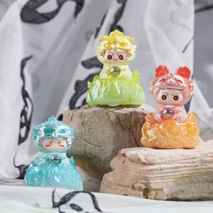 Vendita calda trama in resina personalizzata mistero scatola cieca gatto Kawaii Pai decorazione per la casa regalo all'ingrosso - Product Image 4
