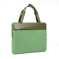 Bolso de Mano para Portátil de Poliéster Transfronterizo de 14.2 Pulgadas para Negocios, Funda para Tablet PC con Diseño Transpirable e Impermeable, Color Macaron