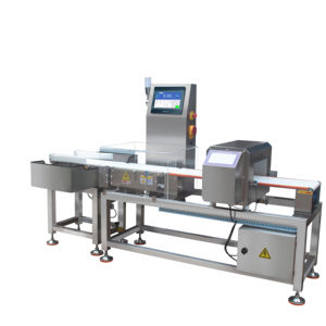 CCP ve HACCP denetim-uyumlu <span class=keywords><strong>Metal</strong></span> dedektörü weigher weigher ile 0.1g doğruluk OEM ve ODM desteklenen dokunmatik ekran - Product Image 1