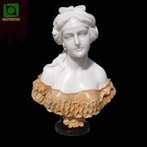 Statue de <span class=keywords><strong>buste</strong></span> <span class=keywords><strong>en</strong></span> <span class=keywords><strong>marbre</strong></span> sculpté à la main, <span class=keywords><strong>buste</strong></span> féminin, personnalisé - Product Image 5