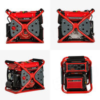 Générateur portable BISON 4 temps refroidi par air, respectueux de l'environnement, réservoir de carburant de 10 L, 3500 W, 75 dB, 50/60 Hz, monophasé, certifié ISO/CE/Euro V