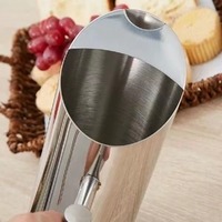Vente directe usine – Pot à eau en acier inoxydable 304 de qualité alimentaire, design moderne, écologique, capacité 1L, avec logo personnalisé, outils de bar