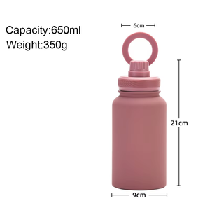 Magnetic Phone Holder Water Bottle Vacuum <b>Insulated</b> Stainless Steel Sports <b>Flask</b> with MagSafe Compatible Lid for Gym Outdoor - Product Image 5