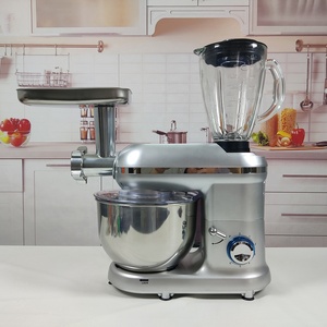 Procesador de Alimentos Multifuncional <span class=keywords><strong>3</strong></span> en 1, Batidora Eléctrica de Cocina con Licuadora y Picadora de Carne - Product Image 4