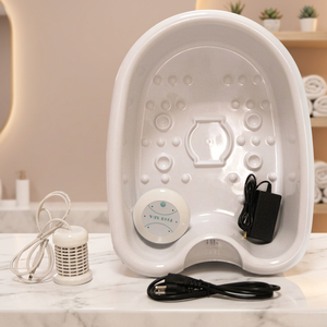 Ionic Detox Foot Bath Spa <b>Machine</b> Portable Salon Ion Aqua Foot Bath Beauty Kit - Product Image 1
