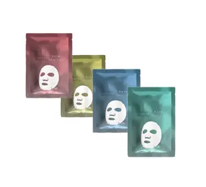 Custom Sheet Mask bustina confezione crema per il viso custodia per cosmetici, maschera per il viso sacchetto di imballaggio