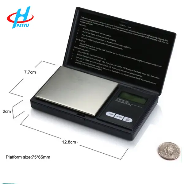 500g 200g 0.01 अनुकूलित सस्ते पोर्टेबल छोटे वजन सुपर मिनी आभूषण डिजिटल जेब पैमाने
