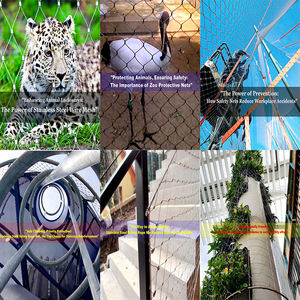 Maille de câble en acier inoxydable flexible, maille en acier inoxydable 304, clôture de sécurité pour animaux, filet de protection pour cage à oiseaux - Product Image 4