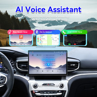 ZWNAV 13,0 pouces PX6 4+64 Radio Android 15 Lecteur multimédia de voiture pour Ford Explorer 2021-2025 GPS de voiture Audio Radio Stéréo Unité principale