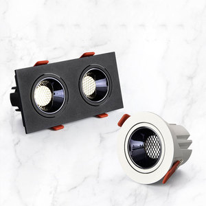 Lámpara LED Comercial Empotrada en el Techo, Iluminación Interior sin Marco, Alimentación por CA, Aluminio, 4100K, Blanco Neutro, IP20, Ra90 - Product Image 3