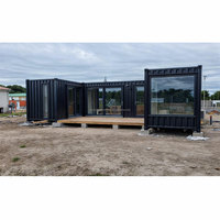Conteneur d'expédition de 20 pieds 40 pieds, maison de conteneur, boutique de conteneurs, maison de conteneur, villa capsule pour l'extérieur, autres maisons préfabriquées