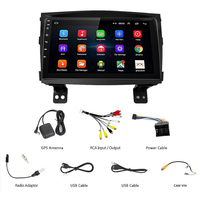 Autoradio Android 15 pour Mahindra XUV300 2019-2022, navigation GPS, écran tactile en verre trempé, lecteur multimédia DVD