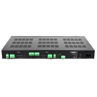 Amplificador de Potencia Digital Dante FHB de 4 Canales y 150 W, Clase D, 70 V, 100 V, Amplificador de Red D4150