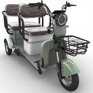 Triciclo Eléctrico de 600W con 48V 20A y 50km de Autonomía Extendida, Estructura de Acero Estable, Perfecto para Desplazamientos y Recreación de Adultos - Product Image 5