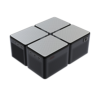 Hot bán wupro 508a Mini video LCD chiếu cao lumens 1 + 8GB 1080P Full HD 4K hỗ trợ rạp hát tại nhà LED chơi game chiếu - Product Image 2