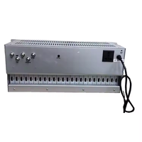 Modulador RF Analógico CATV de 24 Canales HD de Entrada Cabecera Modulador Analógico AV RF 24 en 1 Modulador Ágil Analógico de 24 Canales Fijos