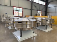 Pfefferpulver-Siebmaschine Gewürz-Siebgerät Tee-Sieb-Tumbler Vibrationssieb Nüsse-Vibrationsseparator Rotierendes Siebgerät