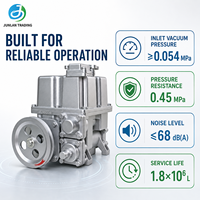 Séparateur d'huile et de gaz JL1000B ≥70L/min avec pompe à palettes intégrée et raccord de type A Bennett pour distributeur de carburant