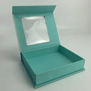 Magnetic window opening custom box gift box packaging mailbox box small business super work home packaging