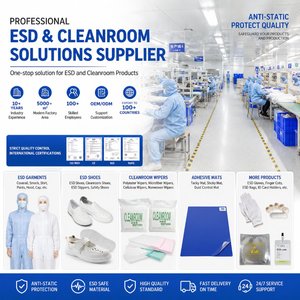 Gorro de Seguridad ESD <span class=keywords><strong>para</strong></span> Cuarto Limpio, Reutilizable, Antiestático, <span class=keywords><strong>para</strong></span> Laboratorio Farmacéutico - Product Image 5