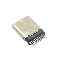 Fabricante Profesional de Conectores USB Verticales Macho de 24 Pines Tipo C