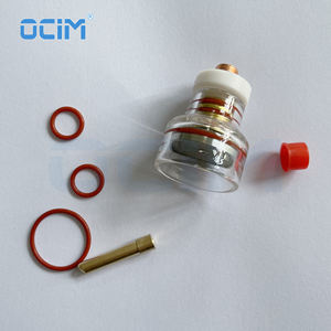 53NQCN TIG 용접 토치 스터비 가스 렌즈 투명 참조 유리 컵 키트 WP-17/18/26 - Product Image 4