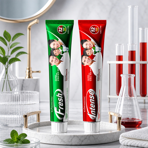 Pasta Dental KORMESIC con Certificación Bpom, 180g, Cuidado Intensivo, Menta Fresca, Fórmula Refrescante y Blanqueadora, Espuma Abundante - Product Image 1