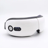 Hochwertiges Luftkompressionsdruck-Augen massage gerät Vibrations wärme mit entspannender Musik HEAD MASSAGER