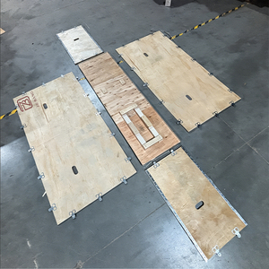 Cassette di Imballaggio Pieghevoli Personalizzate ZE BANG in Compensato/<span class=keywords><strong>Legno</strong></span>/OSB per Logistica, Stoccaggio e Trasporto, Colore <span class=keywords><strong>Legno</strong></span> Naturale - Product Image 5