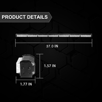 CIGO LED-316-7 Neue 42W Notfall-Blitzlichtleiste 12V für LKWs & Autos zur Innenraumnutzung