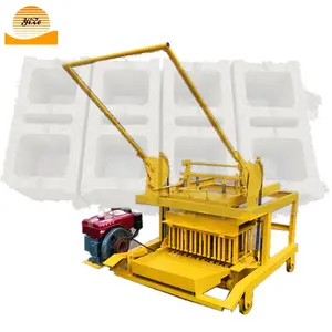 Large Model Mobile Diesel Concrete Brick Making Machine hollow Block Maker Machine Prices in australia