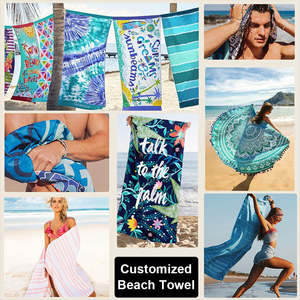 Toalla de Playa de Microfibra Personalizada con Nombre para Mujeres y Niñas, Estampado Floral, Secado Rápido, Antiarena, para Piscina - Product Image 4