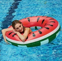 Piscine gonflable personnalisée pour enfants Flotteurs Jeux gonflables d'extérieur Jouets Anneaux de natation gonflables en PVC