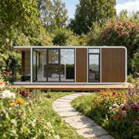 Capsule spatiale, maisonnette Apple, cabane préfabriquée de luxe, hôtel de glamping, cabane isolée, étanche, maisonnette mobile, fabricant