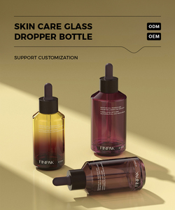 Botellas de Vidrio Ámbar con Gotero, Envases de Vidrio Vacíos para Suero Facial, Aceite Esencial, Cosméticos, Desmaquillante y <span class=keywords><strong>Esencia</strong></span> - Product Image 5