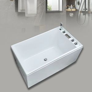 Shinestone Light Surf Massage Bain Cascade Acrylique Baignoires Autoportant Deux Personnes Hot Tube Extérieur Facile à Nettoyer - Product Image 3