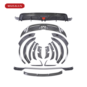 Kit de carrosserie en Fiber de carbone 2019 de haute qualité pour <span class=keywords><strong>Tesla</strong></span> modèle Y mise à niveau vers le Style <span class=keywords><strong>C</strong></span> avec lèvre avant diffuseur arrière jupes latérales becquet - Product Image 6