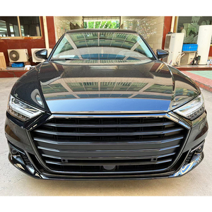 Kit carrosserie pour Audi A8 2019-2021 : modification et amélioration du pare-chocs avant, de la calandre, du becquet arrière et des garde-boue. - Product Image 3